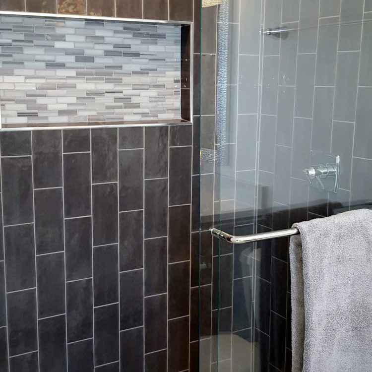Sherman Street Project - Shower - Custom Home by Ryan James Homes
