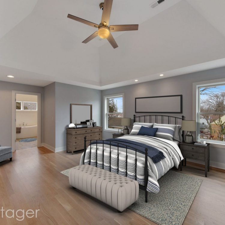 Sherman Street Project - Bedroom - Custom Home by Ryan James Homes