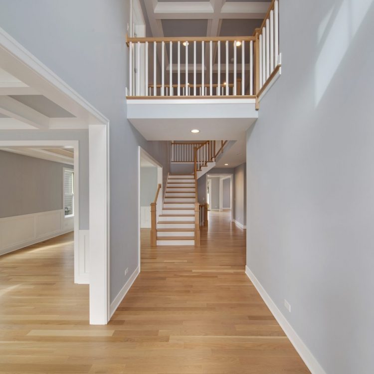 Sherman Street Project - Foyer - Custom Home by Ryan James Homes