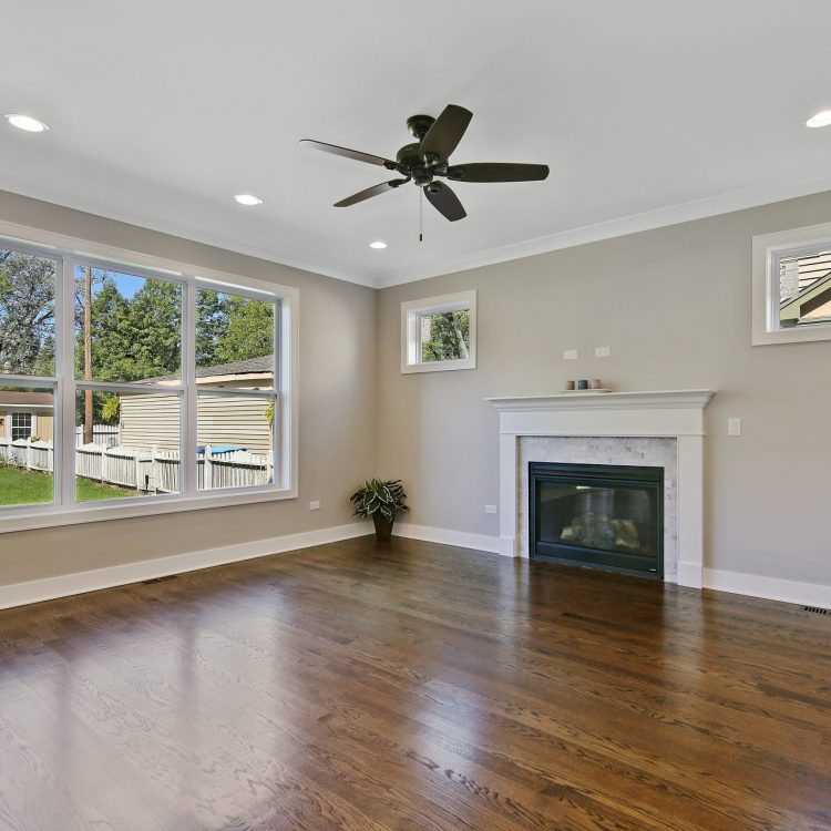 Pershing Ave Project - Family Room - Custom Home by Ryan James Homes