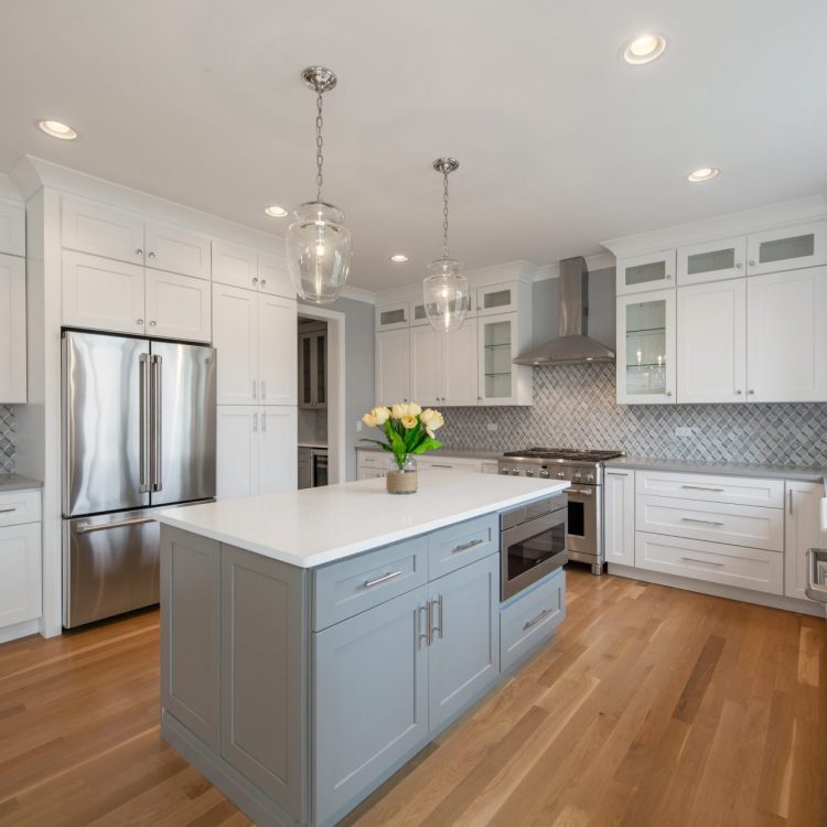 Sherman Street Project - Kitchen - Custom Home by Ryan James Homes