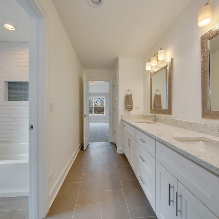Sherman Street Project - Bathroom - Custom Home by Ryan James Homes
