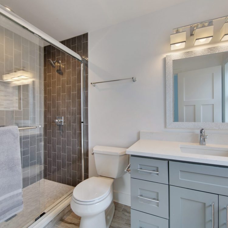 Sherman Street Project - 2nd Bathroom - Custom Home by Ryan James Homes