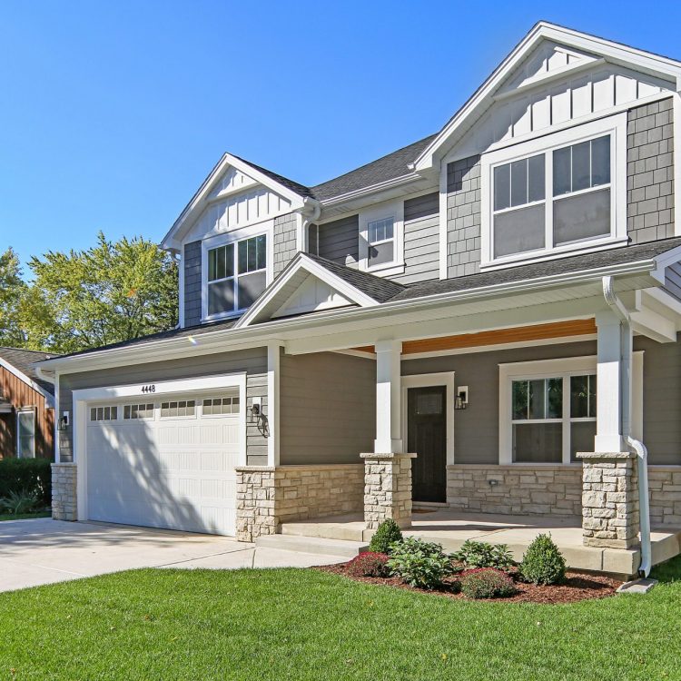 Pershing Ave Project - Front View - Custom Home by Ryan James Homes